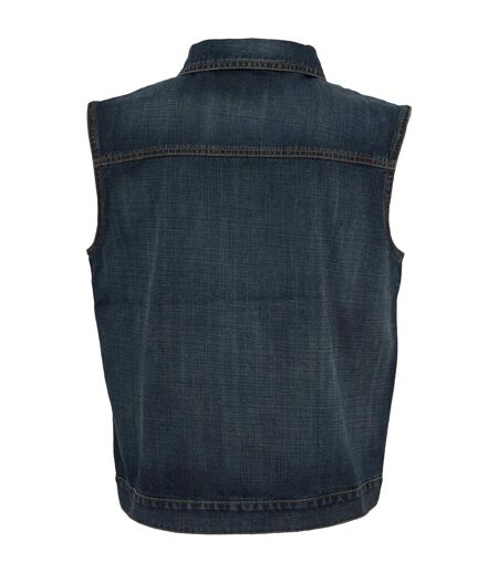 Veste Sans Manches Homme Bleu Denim Urban Classics