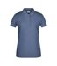 Polo Basic Femme Denim Clair Chiné James And Nicholson-1