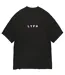 Unisex Adult Empty T-shirt Black LY-1