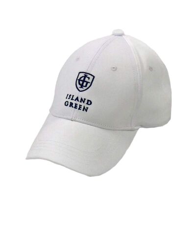 Chapeau homme blanc Island Green