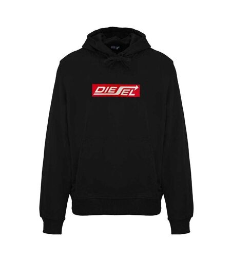 Sweat À Capuche Motif/style Logo Flèche Adulte Noir Diesel