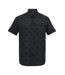 Chemise Motif/style Texturé Mindano Homme Gris Clair Regatta-2
