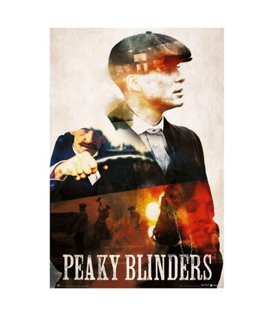 Peaky Blinders - Poster SHELBY FAMILY (Noir / Rouge / Blanc) (91,5 cm x 61 cm) - UTPM6544