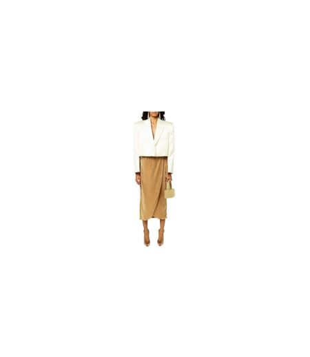 Jupe Mi-longue Jaspre Femme Jaune Or Never Fully Dressed