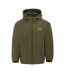 Mens Lightweight Hooded Jacket Army Green Firetrap-1