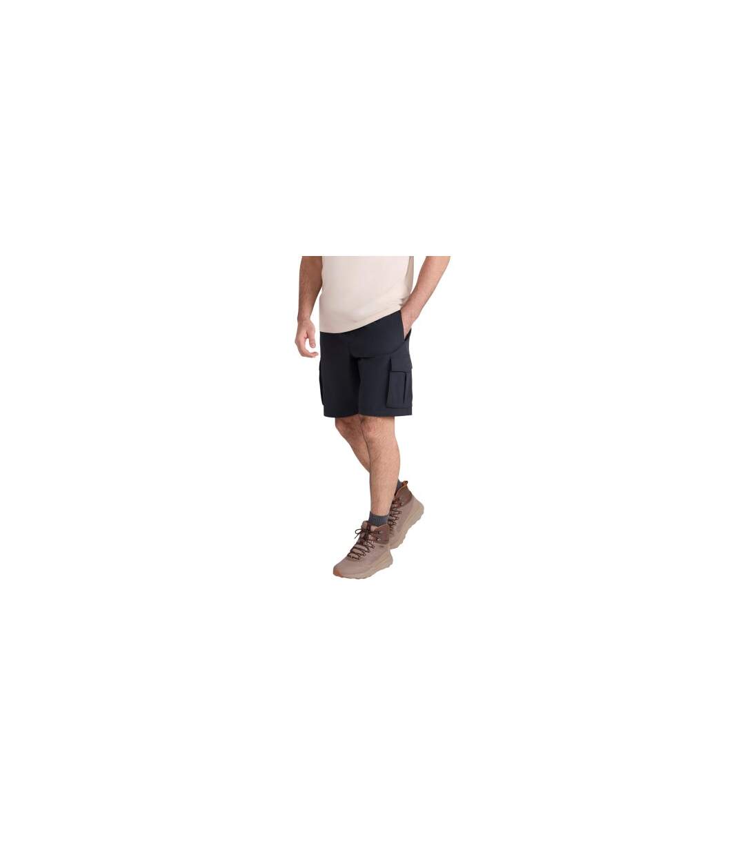 Mens Everyday Cargo Shorts Black Mountain Warehouse-1