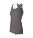 Bella Ladies/Womens Flowy Racerback Tank Top (Dark Heather) - UTBC1324