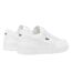 Mens T-clip Leather Flat Trainers White Lacoste-4