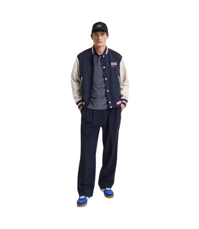 Mens Regular Short-sleeved Polo Shirt Blue Gant