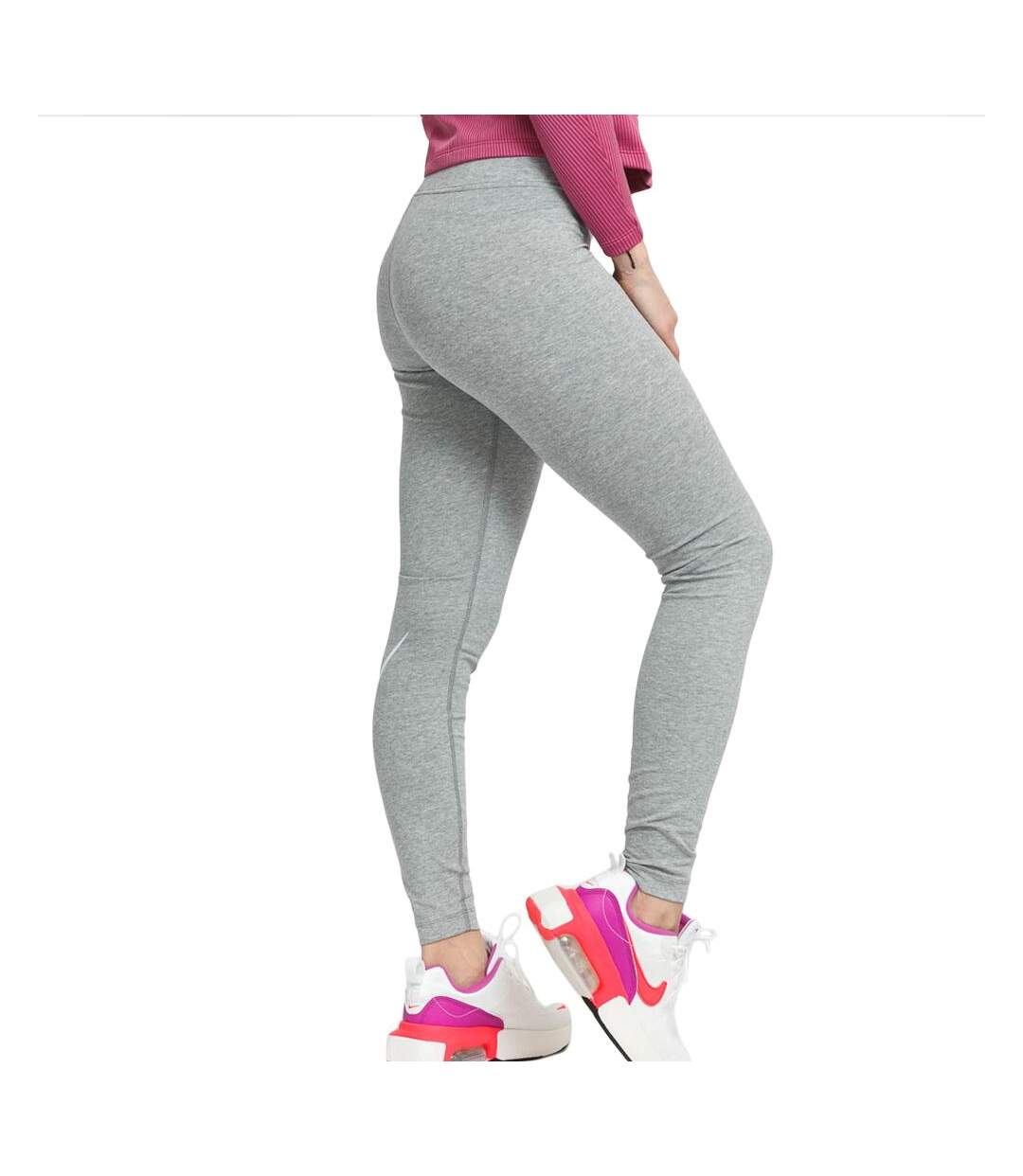 Legging gris femme nike essential swoosh - xs-2