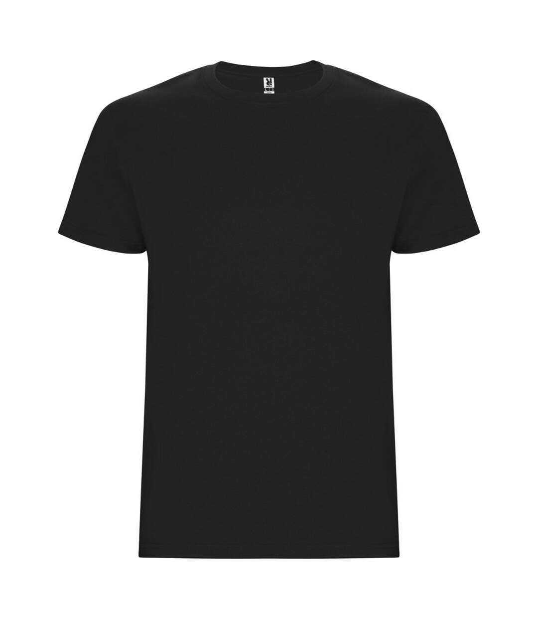 T-shirt stafford homme noir uni Roly