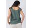 Top femme sans manches SABINE uni kaki Coton Du Monde-4