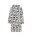 Sweat À Capuche Couverture Motif/style Imprimé Léopard Femme Beige Noir Linea-1