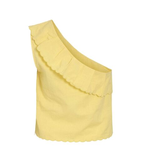 Débardeur jaune femme vila fernanda