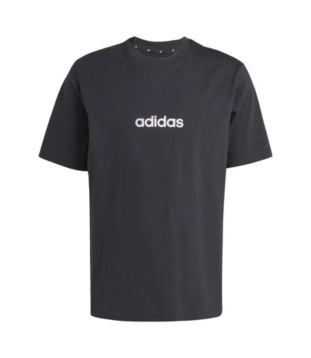 T-shirt Motif/style Linéaire Homme Noir Adidas