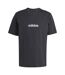 T-shirt Motif/style Linéaire Homme Noir Adidas-2
