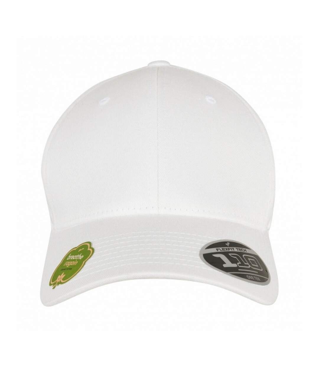 Casquette de baseball flexfit adulte blanc Yupoong-3