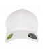 Casquette de baseball flexfit adulte blanc Yupoong-3