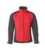 Veste Softshell Unique Dresden Homme Rouge Noir Mascot-1