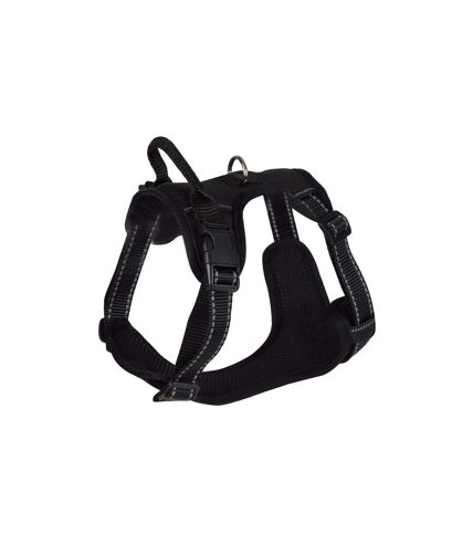 Harnais Anti-Traction pour Chien Sécurité 45-55cm Noir