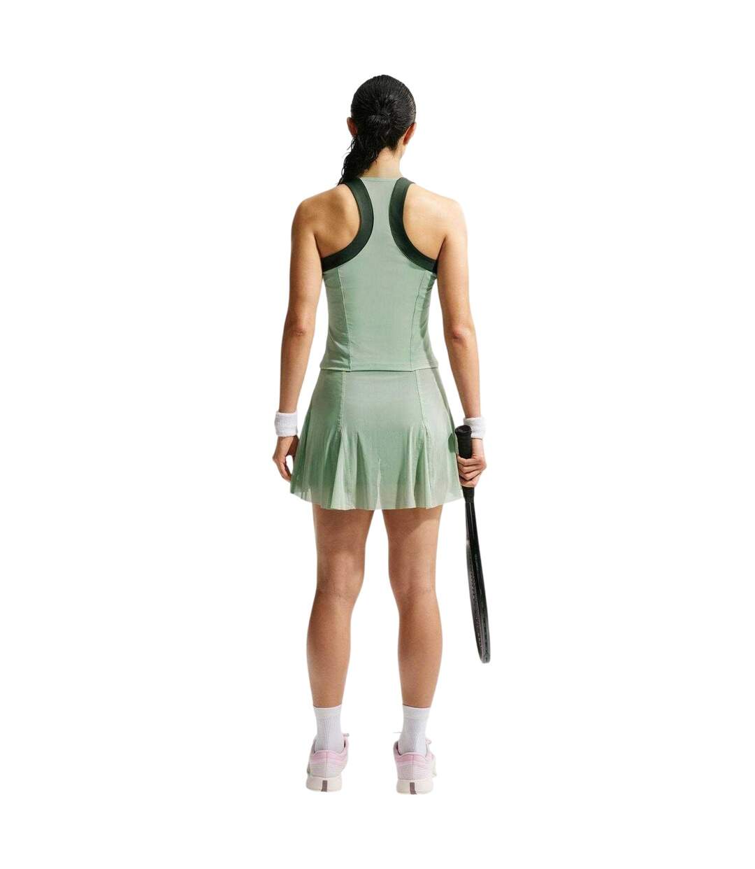 Débardeur Femme Gris Clair Noir Nike-2