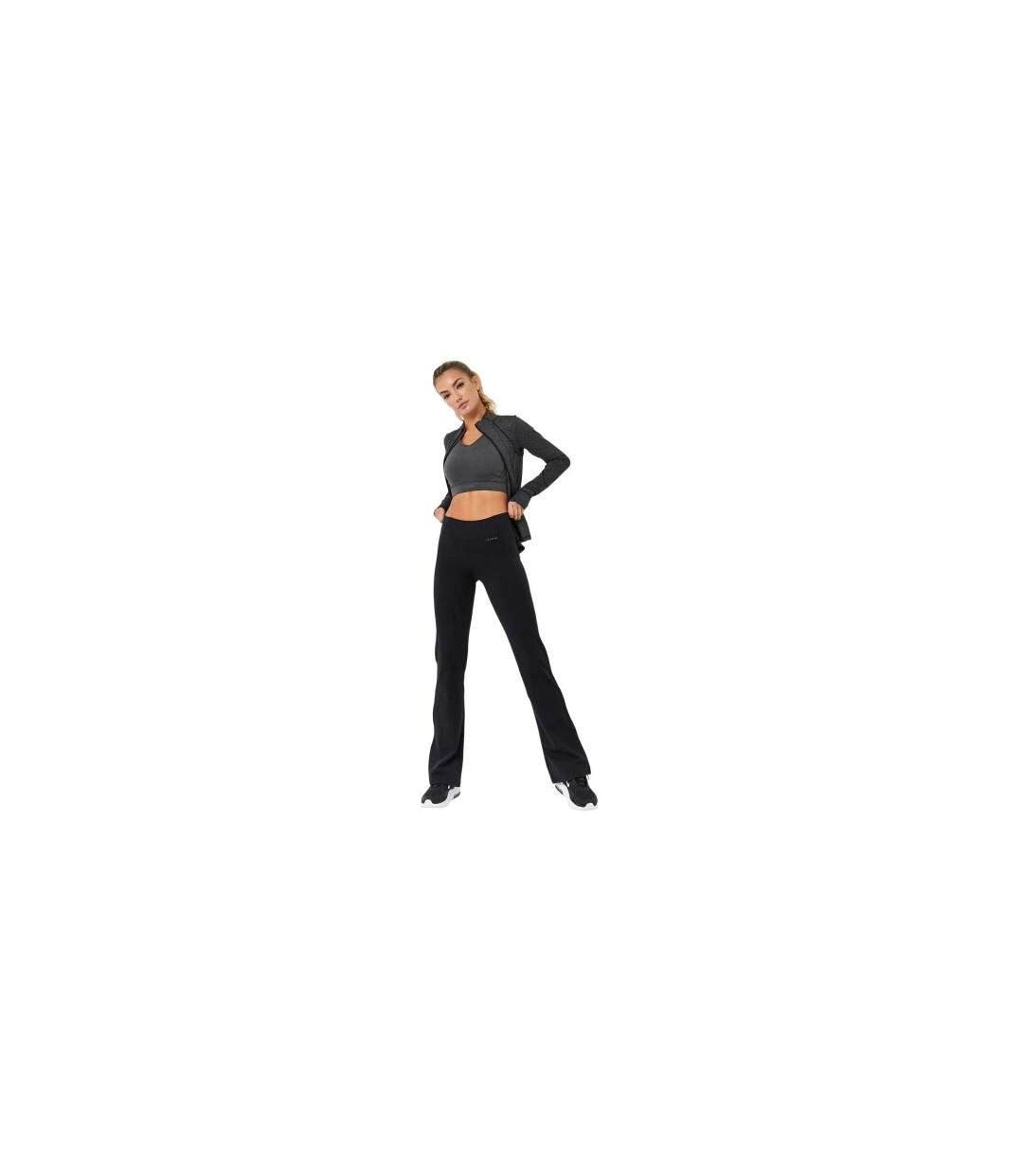 Pantalon De Yoga Femme Noir USA Pro-1