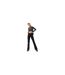 Pantalon De Yoga Femme Noir USA Pro-1