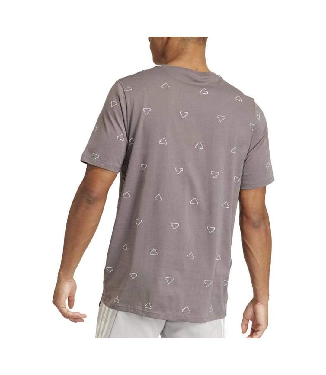 T-Shirt gris homme adidas iu0283-2