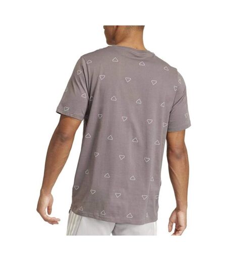 T-Shirt gris homme adidas iu0283