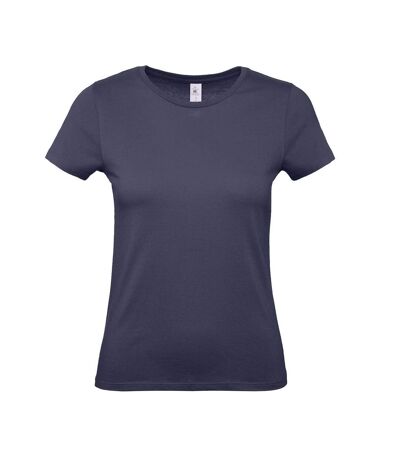 Womens/ladies #e150 T-shirt Navy Blue* B&C