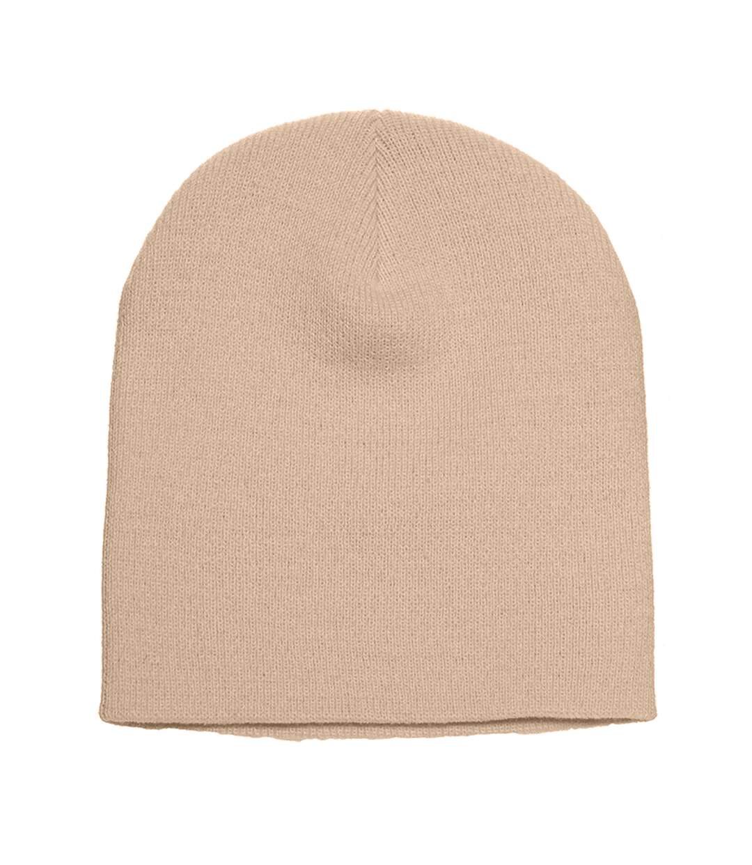 Bonnet épais adulte unisexe beige Yupoong