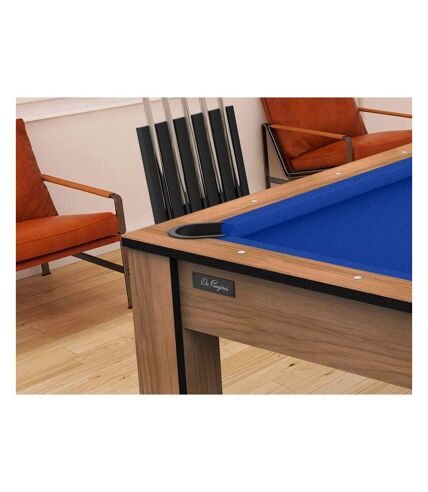 Billard convertible table 8 personnes Arizona + plateau 2 en 1 + pack d'accessoires