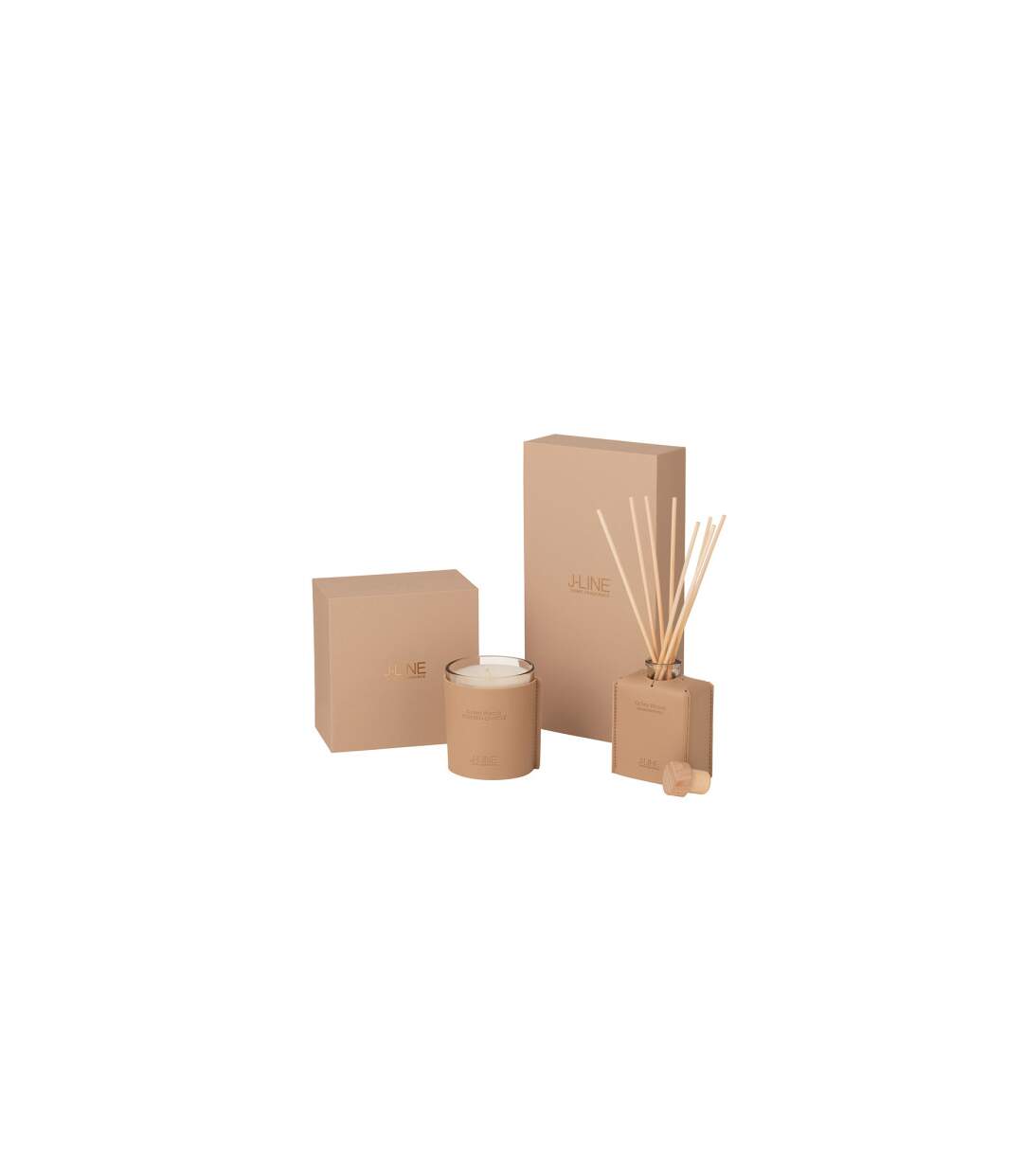 Bougie Parfumée Scented 14cm Ochre Woods-4
