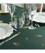 Nappe Imprimé Sapin 150x300cm Vert & Or-4