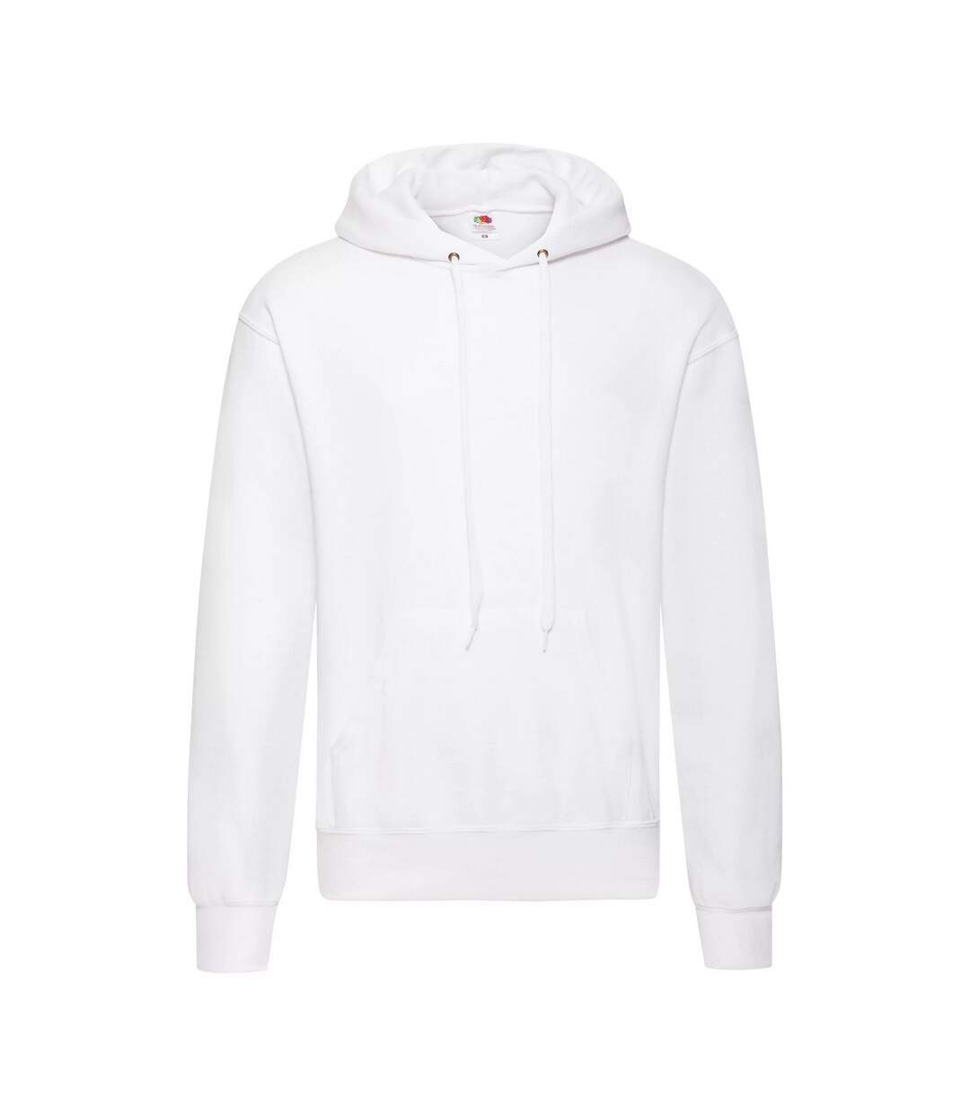 Sweat À Capuche Homme Blanc Fruit Of The Loom-1