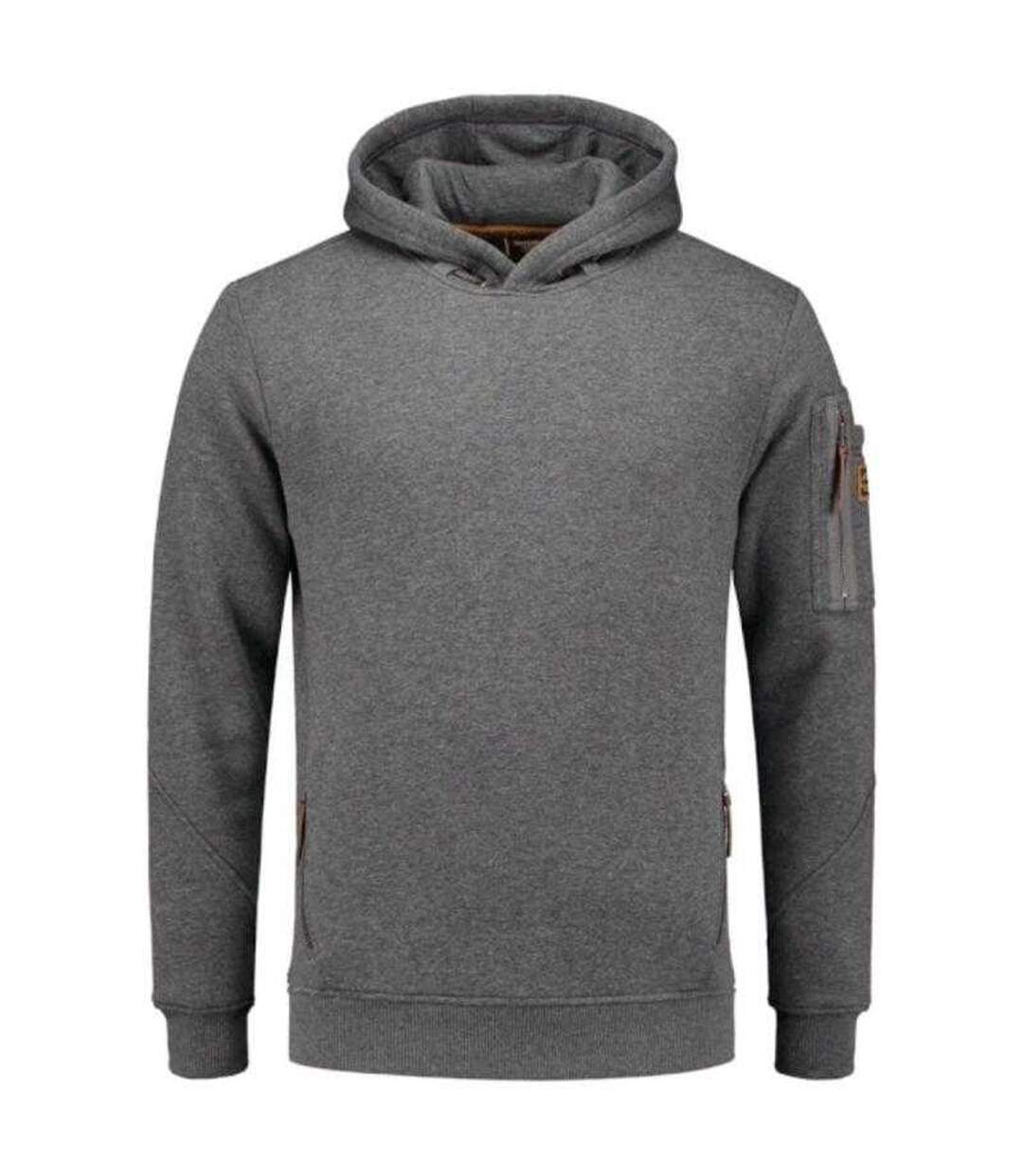 Sweat À Capuche Premium Homme Gris Tricorp-1