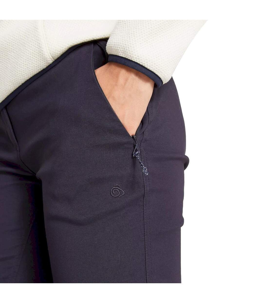 Womens/ladies Kiwi Pro Ii Trousers Dark Navy Craghoppers-3