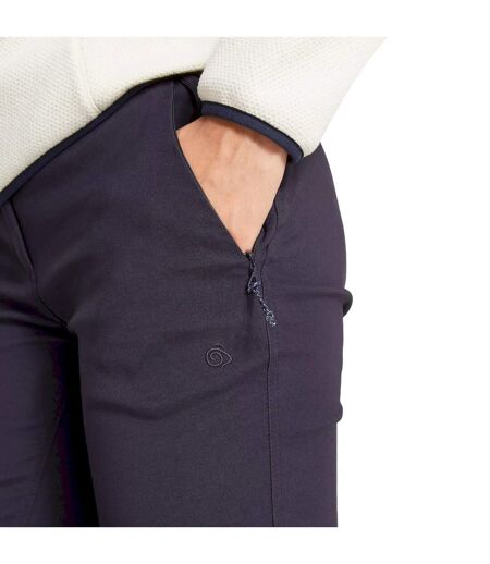 Womens/ladies Kiwi Pro Ii Trousers Dark Navy Craghoppers