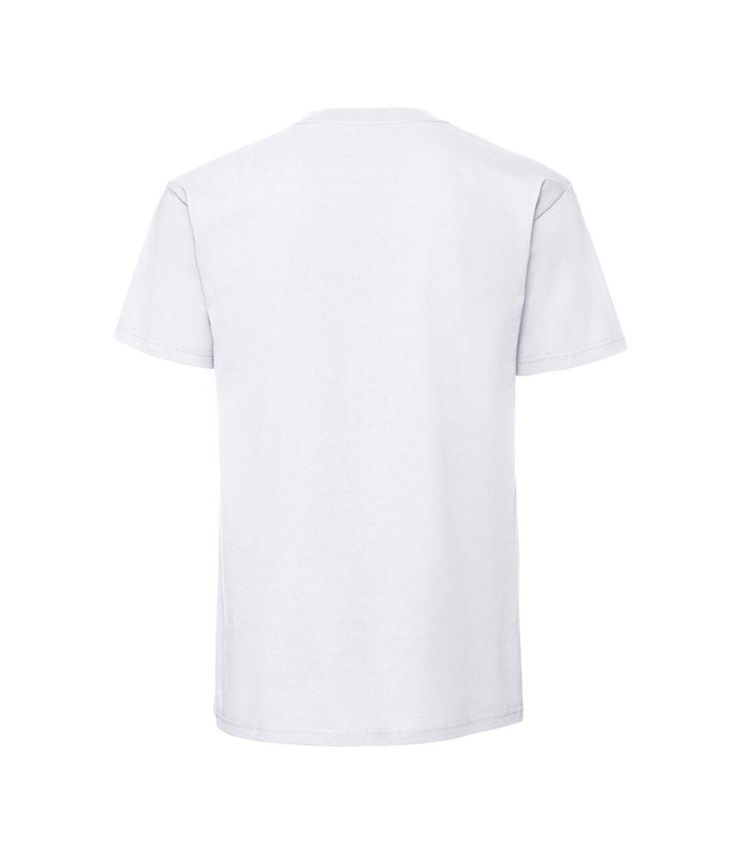 T-shirt iconic premium homme blanc Fruit of the Loom-2