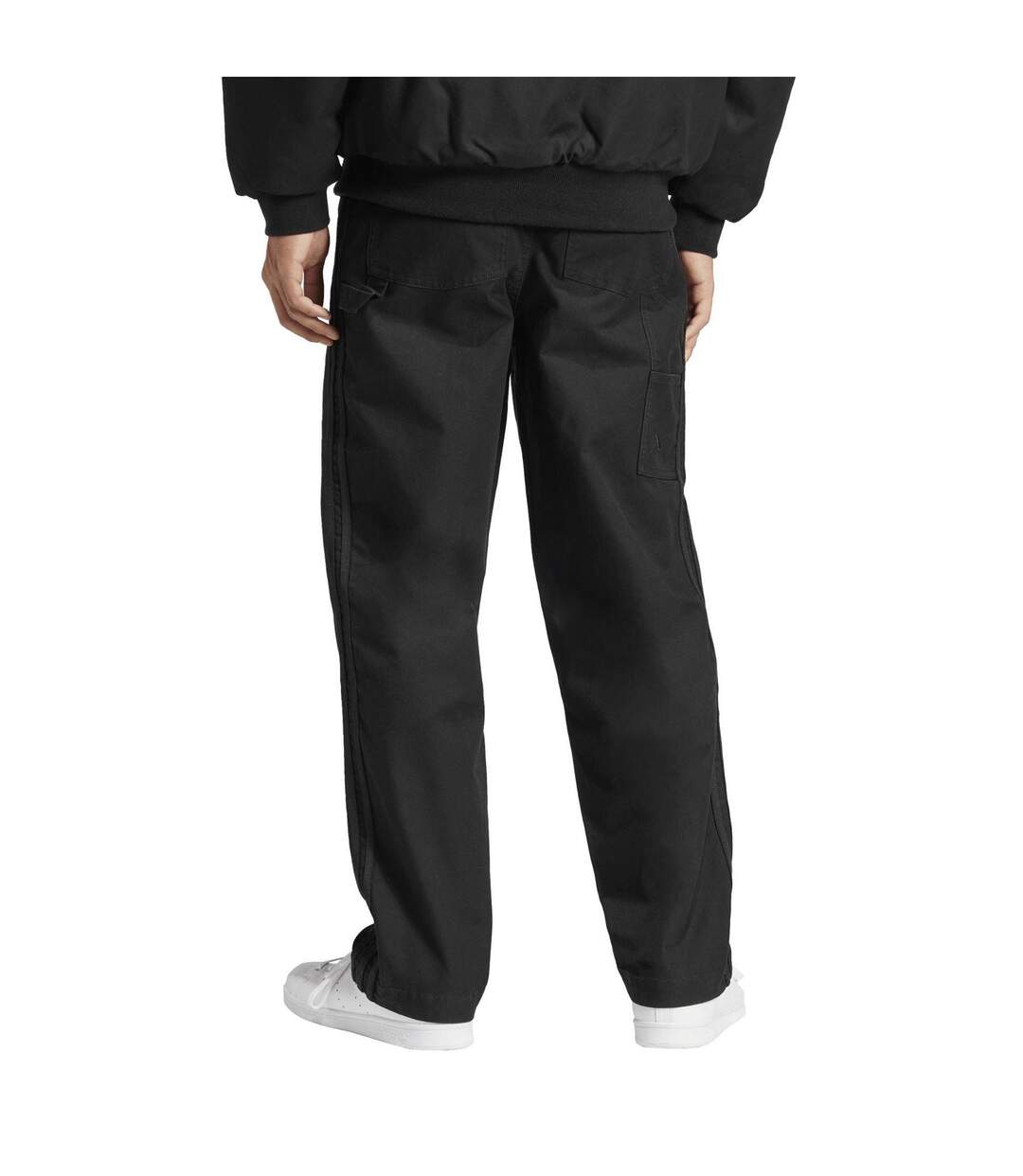 Mens Originals 100t Relaxed Fit Trousers Black Adidas-3