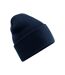 Bonnet À Revers Original Adulte Bleu Marine Français Beechfield-2