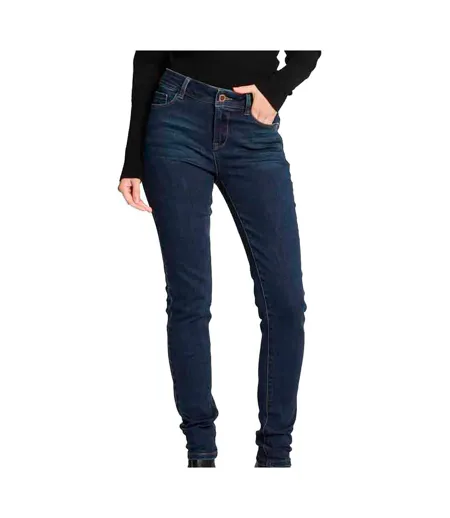 Jeans Slim Bleu foncé Femme Morgan Pom