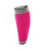 Spiro Adult Unisex Contrast Compression Calf Guards (Pink/Grey) - UTRW5295