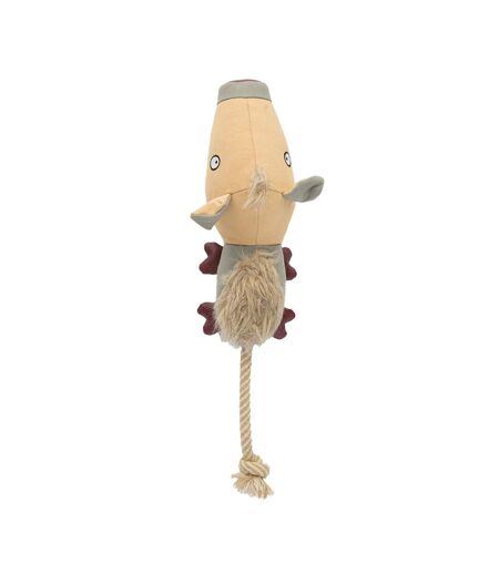 Pattie the pig plush dog toy 16in brown/grey Danish Design