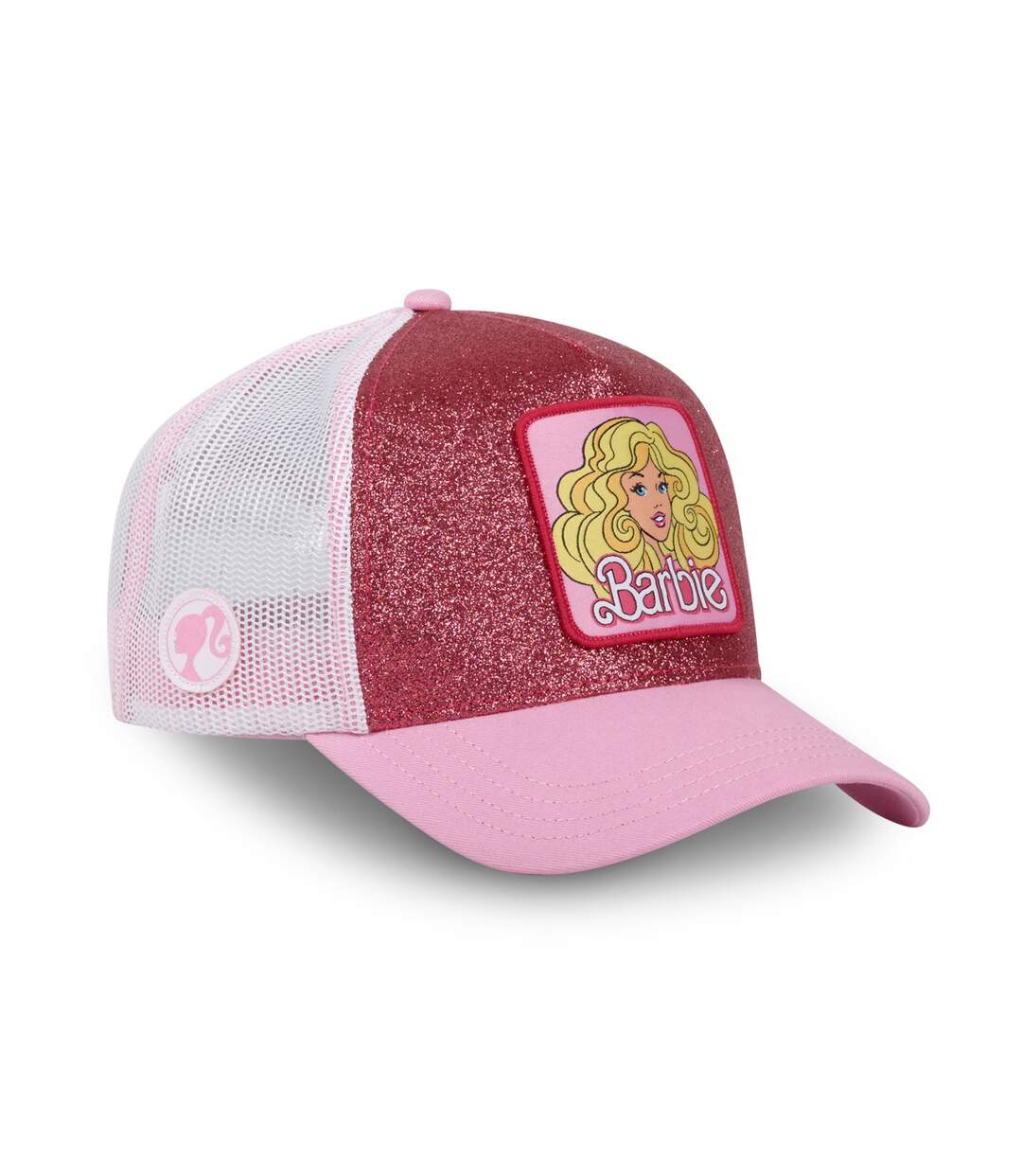 Casquette femme trucker fermeture snapback Barbie Capslab