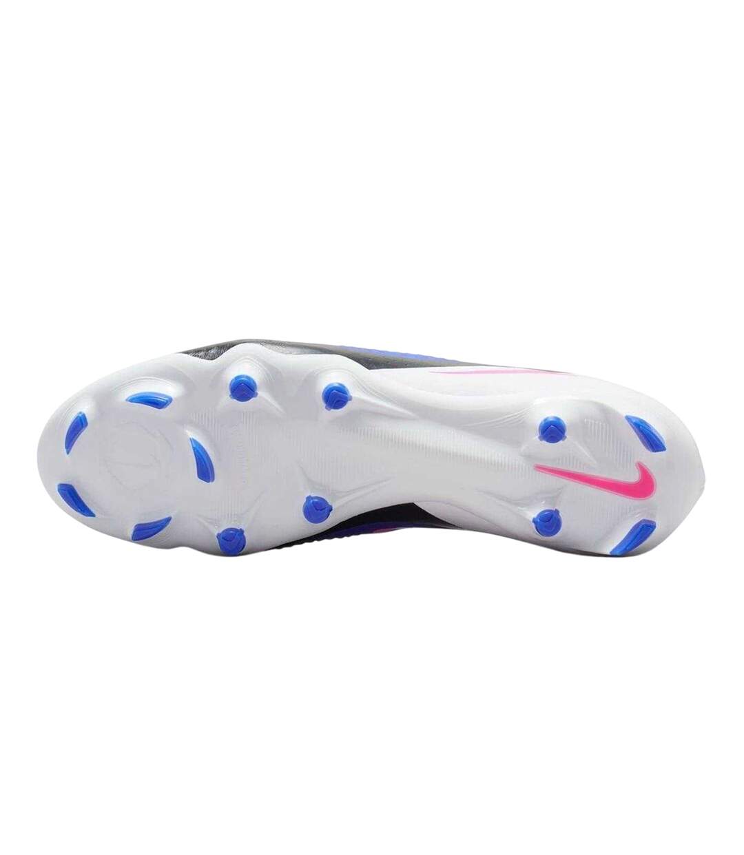 Chaussures De Foot Pour Terrain Ferme Academy Homme Bleu Blanc Rose Nike-4
