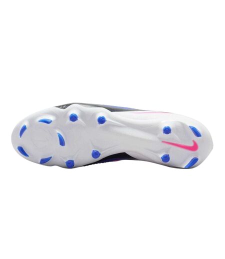 Chaussures De Foot Pour Terrain Ferme Academy Homme Bleu Blanc Rose Nike