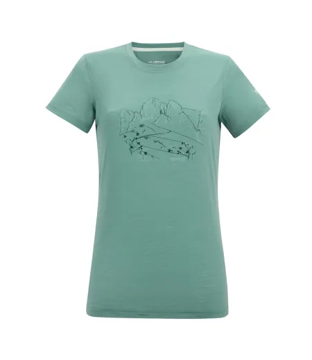 Womens/ladies Escade Protea T-shirt Ivy Moss Regatta