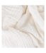 Lark cotton crinkled throw white Yard-3