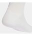 Pack Of 3  Unisex Adult Essential Cushioned Crew Socks  White Adidas-4